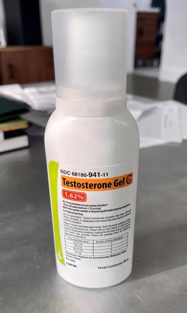 Buy Testosterone Gel 1.62% Online